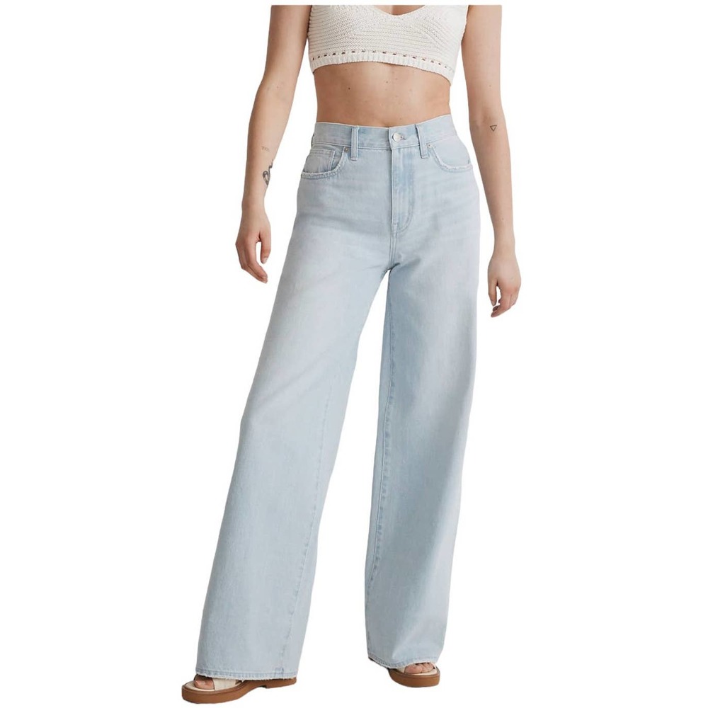 Madewell | NWT Petite Superwide-Leg Jeans Size 26P